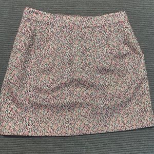 J. Crew Metallic Knit Skirt